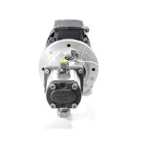 Three-phase motor with pump  New